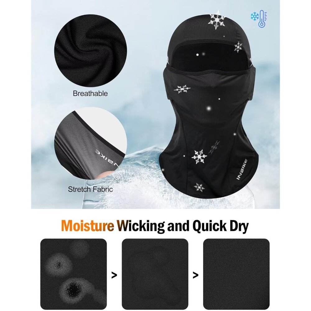 Balaclava Face Mask Breathable Ice Silk UV Sun Protection for Men Women - Picture 4 of 7